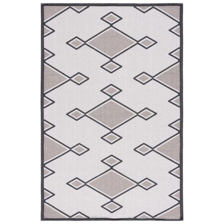 Safavieh 8 x 10 ft. Augustine Global Power Loomed Rectangle Rug Beige & Black AGT439B-8